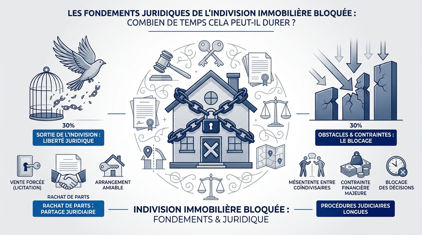 Origines du blocage en indivision